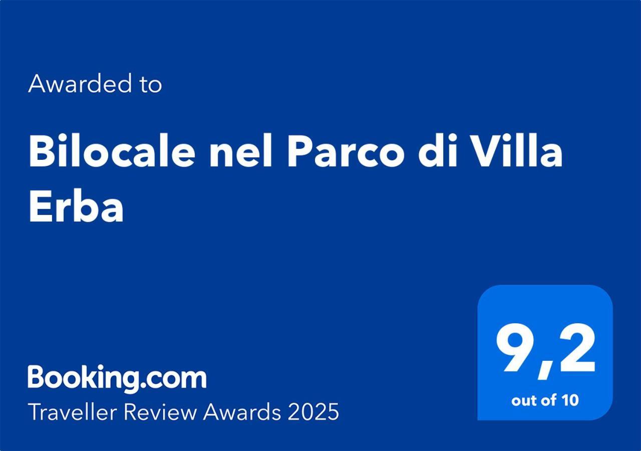 Bilocale Nel Parco Di Villa Erba Cernobbio Exterior foto